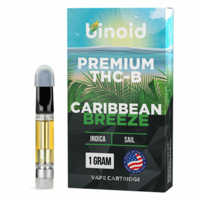Binoid THC-B Vape Cartridge 1g - Caribbean Breeze (Indica)