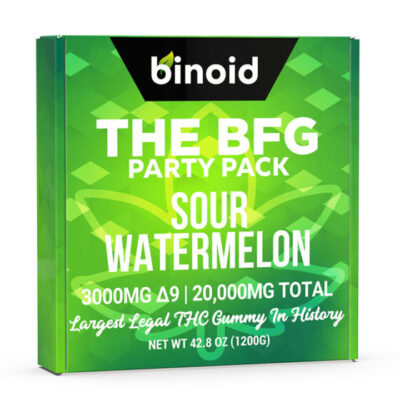 Binoid The BFG Party Pack THC Gummy – 20,000mg - Sour Watermelon