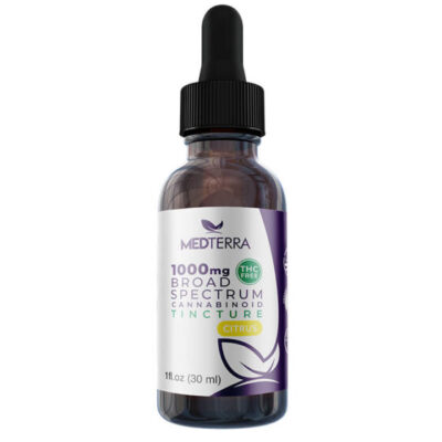 Broad Spectrum CBD Tincture – Citrus