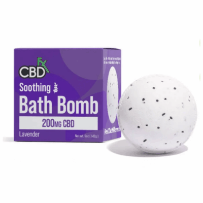 CBD Bath Bomb with Soothing Lavender