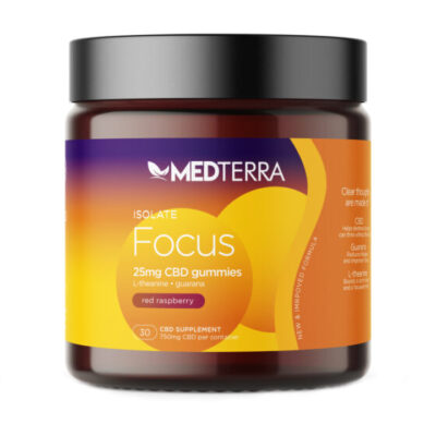 CBD Gummies for Focus – Red Raspberry