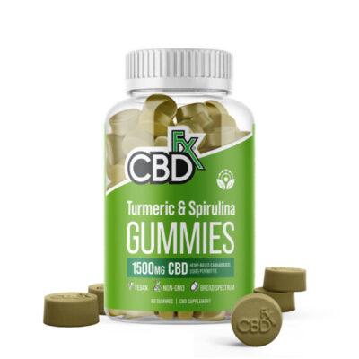 CBD Gummies with Turmeric & Spirulina