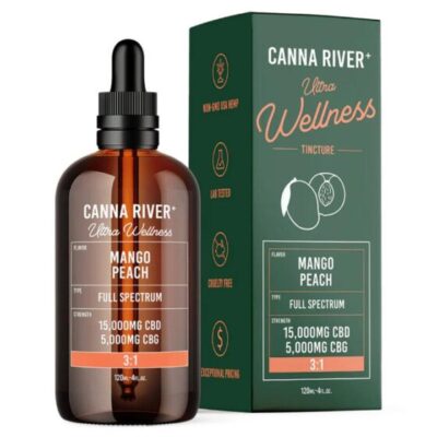 CBD Oil – Full Spectrum Ultra Wellness Tincture + CBG – 120ml