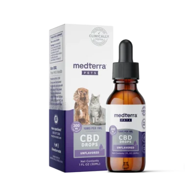 CBD Pet Tincture Unflavored Medterra