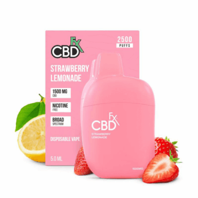 CBD Vape Pen – Strawberry Lemonade