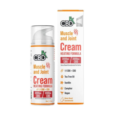 CBG CBD Cream for Muscle & Joint Heating Formula