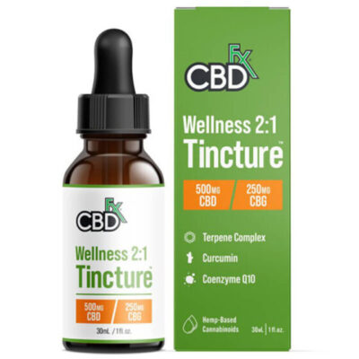CBG + CBD Oil Wellness Tincture