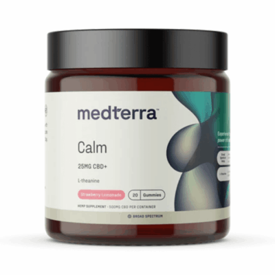 Calm CBD Gummies – Strawberry Lemonade