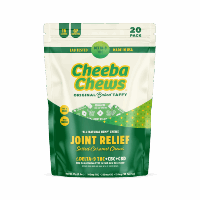 Cheeba Chews Joint Relief Chews Salted Caramel Chews