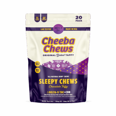 Cheeba Chews Sleepy Chews Chocolate Taffy