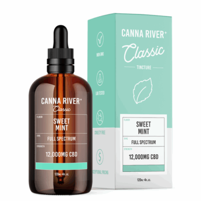 Classic Full Spectrum CBD Oil Tincture – Sweet Mint 120ml