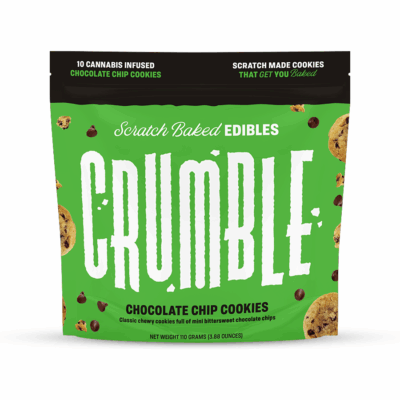 Crumble Cookies 100mg - Chocolate Chip