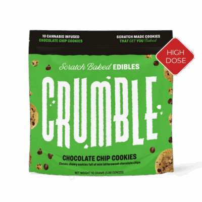 Crumble Cookies High Dose 300mg - Chocolate Chip