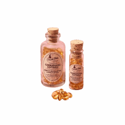 Cycling Frog Softgels, 200mg CBD + 1mg THC