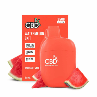 Delta 9 + CBD Vape Pen – Watermelon Skit