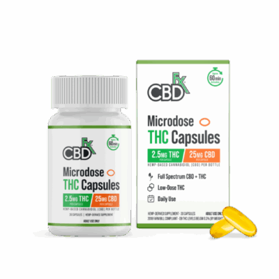 Delta-9 THC Capsules + CBD Daily Chill Blend – CBDfx