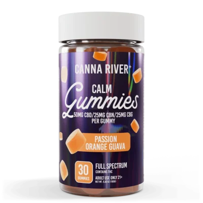 Canna River Full Spectrum CBD Gummies for Calm - 30 Count