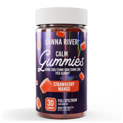 Canna River Full Spectrum CBD Gummies for Calm - 30 Count