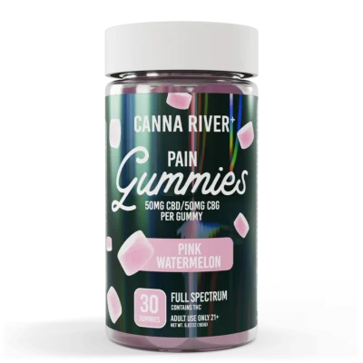 Canna River Full Spectrum CBD Gummies for Pain - 30 Count