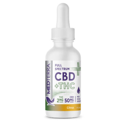 Full Spectrum CBD + Delta 9 THC Oil Tincture Drops