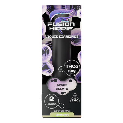 Fusion Hippie THCA THCP Liquid Diamonds Disposable Vape 2G
