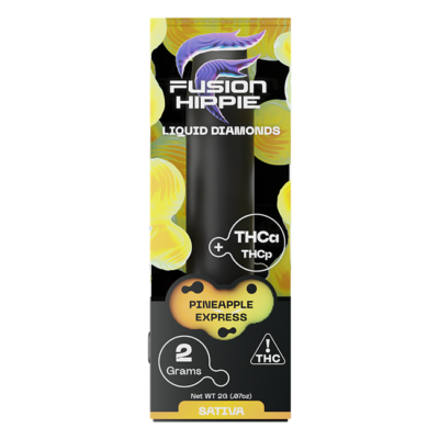 Fusion Hippie THCA THCP Liquid Diamonds Disposable Vape 2G