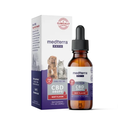 Medterra CBD Pet Tincture Beef 750mg