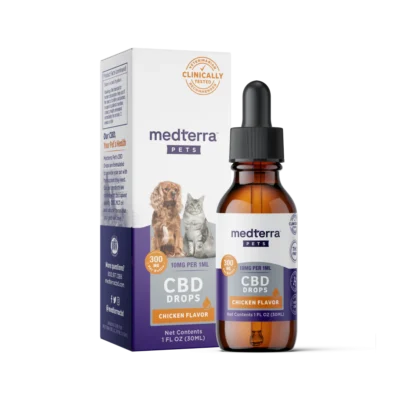 Medterra CBD Isolate Pet Tincture – Chicken