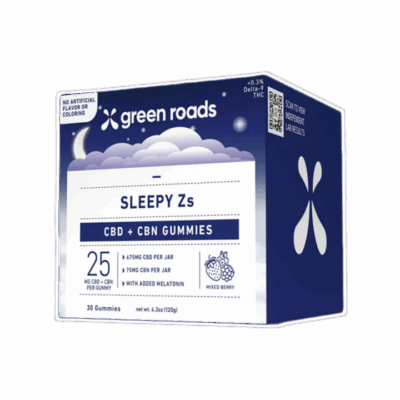 Mixed Berry Sleepy Z’s CBD + CBN Gummies