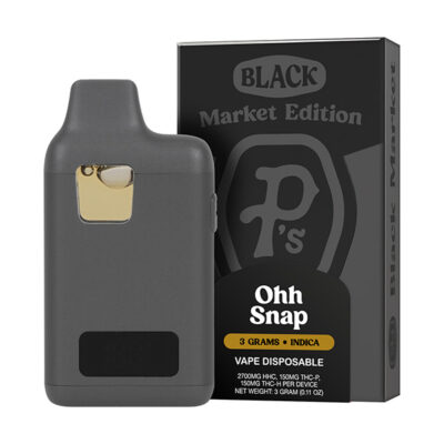 Pushin P's Black Market Disposable Vape 3g