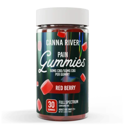 Canna River Full Spectrum CBD Gummies for Pain - 30 Count