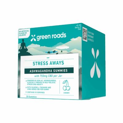 Stress Aways CBD Gummies – Mixed Berry