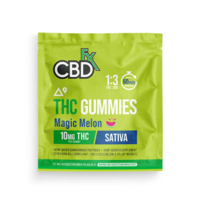 THC Gummies + CBD – Magic Melon Sativa