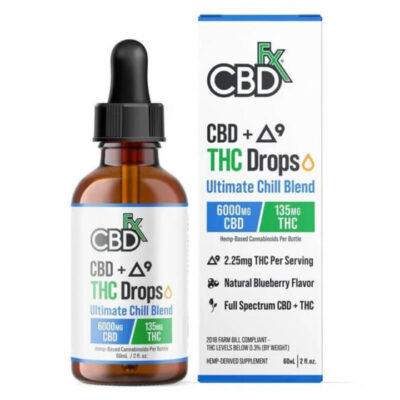 THC Oil + CBD – Ultimate Chill Blend Tincture
