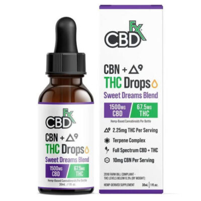 THC Oil + CBN – Sweet Dreams Blend
