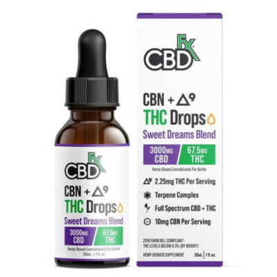 THC Oil + CBN – Sweet Dreams Blend