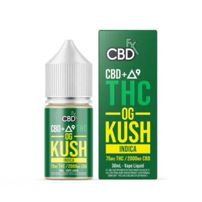 THC Vape Juice + CBD – OG Kush