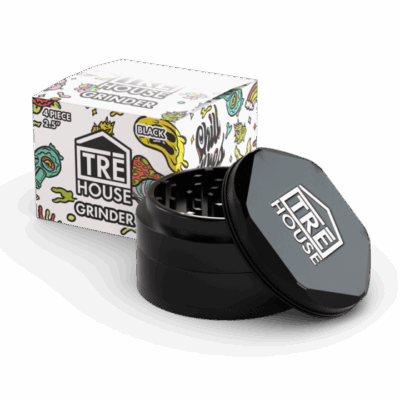 TRĒ House 4-Piece Aluminum Herb Grinder