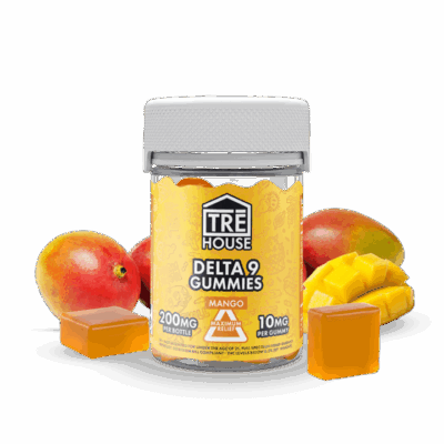 TRĒ House Delta 9 Gummies - 200mg - Mango