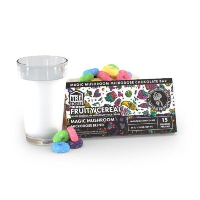 TRĒ House Fruity Cereal Magic Mushroom Chocolate Bar