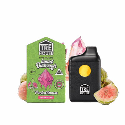 TRĒ House Liquid Diamonds Live Rosin Vape Pen – 3.5g