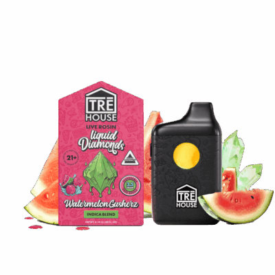 TRĒ House Liquid Diamonds Live Rosin Vape Pen – 3.5g