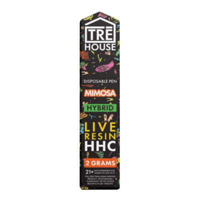 TRĒ House Live Resin HHC Vape Pen - 2g - Mimosa (Hybrid)