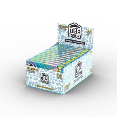 TRE-House-Pre-Roll-Cones-1-14-Size-Unbleached-6-Count-24-Pack