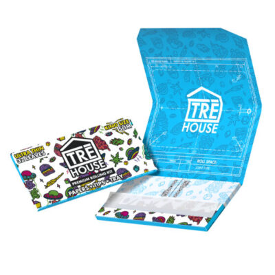 TRĒ House Premium Rolling Papers Kit – King Size Slim – Ultra Thin