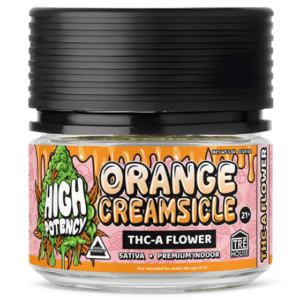 TRĒ House THC-A Flower 3.5g - Orange Creamsicle (Sativa)