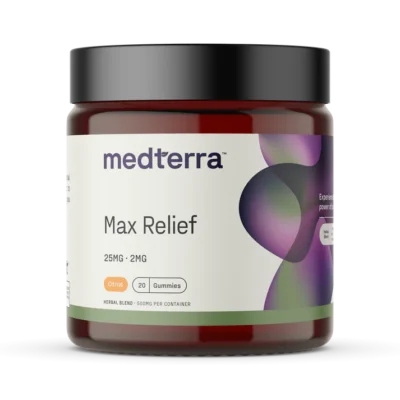 True Full Spectrum 25mg CBD, 2mg THC Gummies - Citrus - Medterra