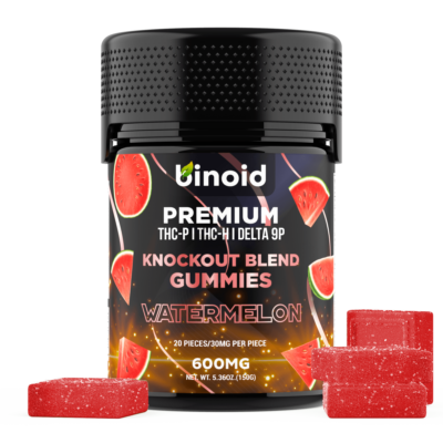 Binoid Knockout Blend THC Gummies with THC-P + THC-H – Watermelon