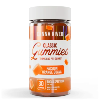 Canna River Broad Spectrum Classic CBD Gummies 30 Count