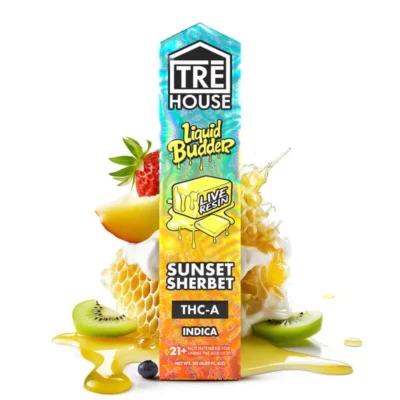 TRĒ House Live Resin Liquid Budder THC-A Vape Pen 2g – Various Strains